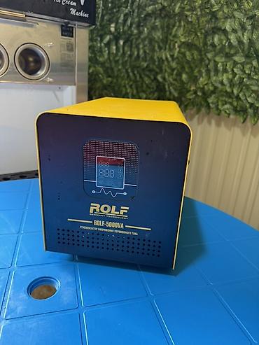 led свет: Стабилизатор напряжения переменного тока ROLF ROLF-5000VA - Мощность — 1