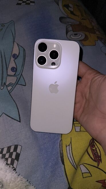 iphone qutu: IPhone 16 Pro, 128 GB, White Titanium, Face ID