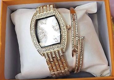 Ručni satovi: Elegantni setovi ručnih satova sa narukvicama - Komplet sadrži: ručni — 12