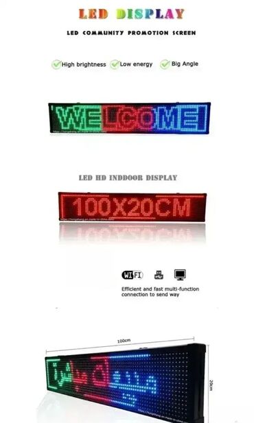 daske za wc solju sa motivima: Reklama led reklama svetleca reklama rgb reklama u boji Reklama led