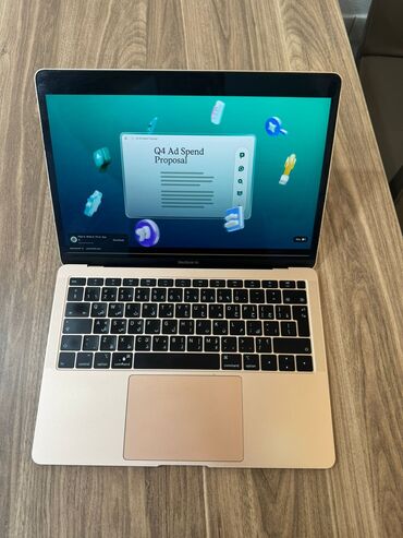 Apple MacBook: MacBook Air 13" Retina (2018) – Qızılı rəng Texniki xüsusiyyətlər: - — 2