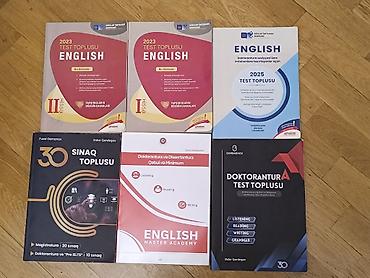 Testlər: Doktarantura İngilis dili üzrə test və hazırlıq kitablarının dəsti — 1