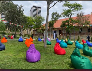 Bağ, çöl oturacaqları: Pufik kreslo 2xl orta olcu 90azn 2xl iri olcu 120azn Telesin 3madel — 2