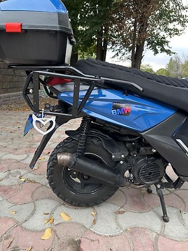Скутеры: Продаю синий самурайчик💙 2025года😍🤍 165ти кубовыйй🔥🤍 пробег 4200км😍 — 6