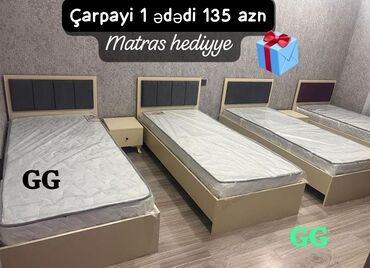 2neferlik kravat: Yeni, Təknəfərlik çarpayı, Matras ilə