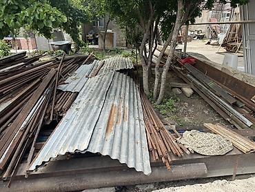 Metal məhsulları: Metall konstruksiya və dəmir materialları toplusu - Müxtəlif ölçülü — 1