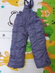 детские летние лосины: Джинсы и брюки, цвет - Серый, Б/у