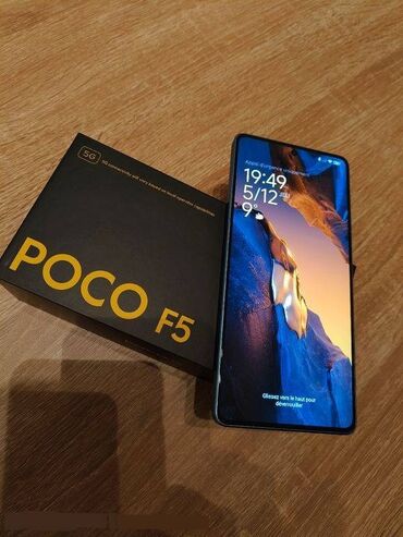 12t pro qiymeti: Poco F5, 256 GB, rəng - Qara, Sensor, Barmaq izi, Simsiz şarj