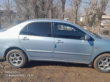 Унаа сатуу: Toyota Corolla: 2004 г., 1.6 л, Кол менен иштөөчү, Бензин, Седан — 4