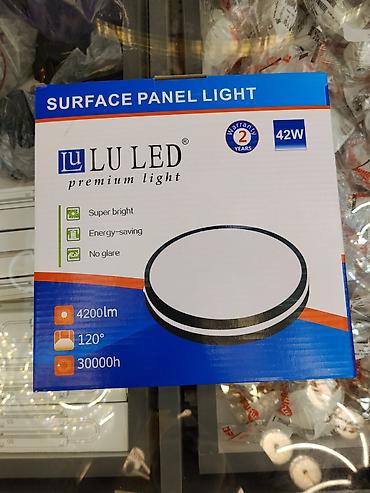 lumen lux: Накладная светодиодная панель LU LED (Surface Panel Light), мощность — 1