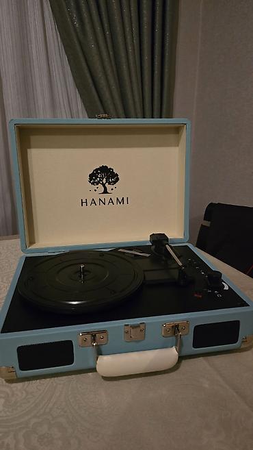 blu ray disk: HANAMI portativ vinil pleyer (çuval tipli, mavi) Xüsusiyyətlər: - — 5