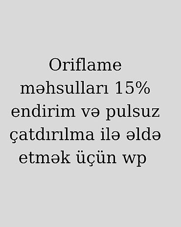 architect oriflame: Oriflame məhsulları – 15% endirimlə və pulsuz çatdırılma ilə. - Geniş — 1