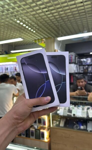 телефонов в бишкеке: IPhone 16 Pro, Deep Purple, Куту