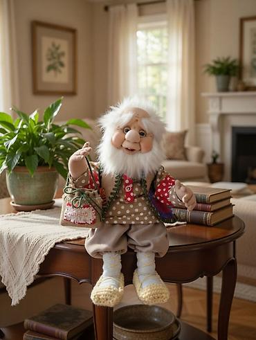 Игрушки: Домовой дедушка — интерьерная игрушка ручной работы Уникальная — 1