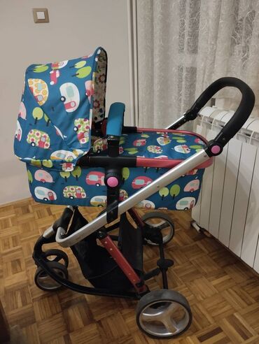 markirana garderoba za bebe: Prodajem dečija kolica sportsko sedište i korpu -nosiljku, torbu sa