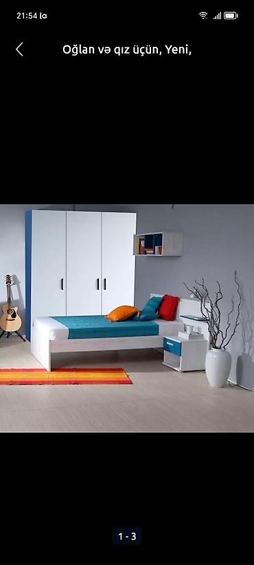 gence divan: Oğlan və qız üçün, Yeni, Təknəfərlik çarpayı, Yazı masası, Tumba, Dolab — 5