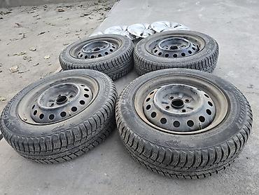 165 65 14: Колеса в сборе 175 / 65 / R 14, Зима, Б/у, Комплект, Легковые, Железные, отверстий - 5 — 2