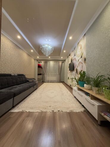 долгосрочная квартира каракол: 3 комнаты, 110 м², Элитка, 2 этаж, Евроремонт