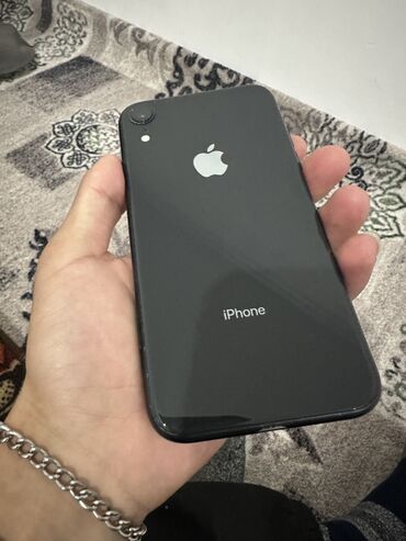 купить айфон 13 про макс бу: IPhone Xr, Б/у, 256 ГБ, Черный, Чехол