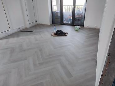 Напольные работы: Укладка пола, Монтаж напольных плинтусов, Выравнивание пола | Ковролин, Ламинат, Линолеум Больше 6 лет опыта — 17