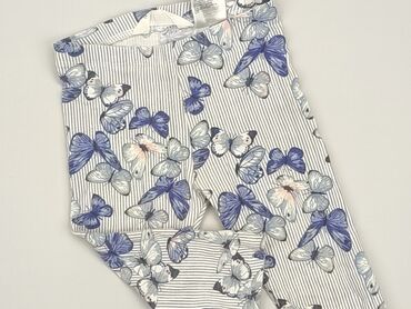 letnie sukienki długie w kwiaty: Leggings for kids, H&M, 2-3 years, 92/98, condition - Good