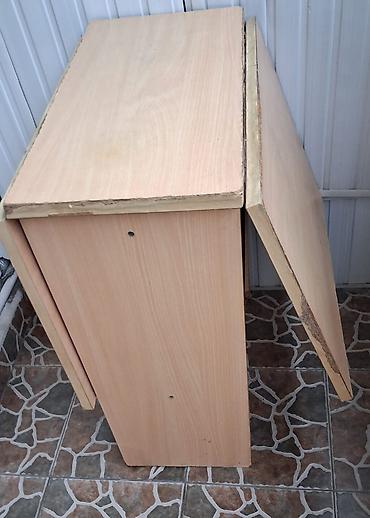 Ev və bağ: MDF/LDSP materialından qatlanan masa - Model: yanlardan açılan — 3