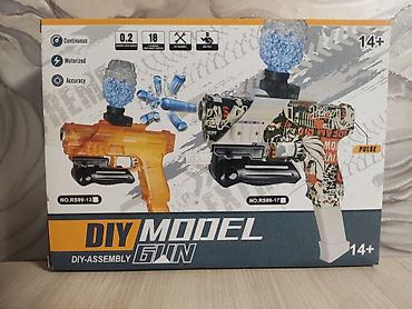 гидрогелевая: Электрический бластер DIY-Assembly (DIY Model Gun) для стрельбы — 3