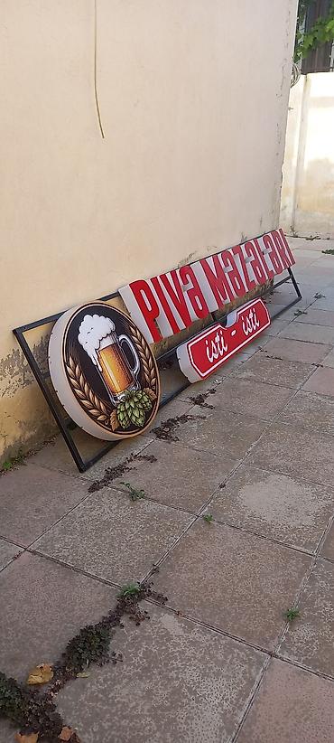 lohvələr: Məhsul: “PİVƏ MƏZƏLƏRİ – isti‑isti” işıqlı reklam lövhələri dəsti 900 — 1