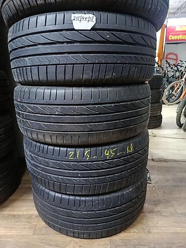 Транспорт: Шины 215 / 45 / R 18, Лето, Б/у, Комплект, Легковые, Япония — 1