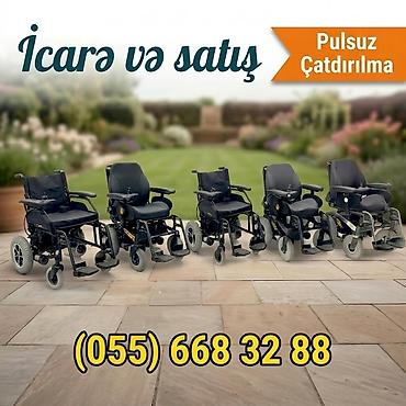 əlil arabası: Məhsul/xidmət: Elektrikli təkərli kreslolar – icarə və satış • — 2