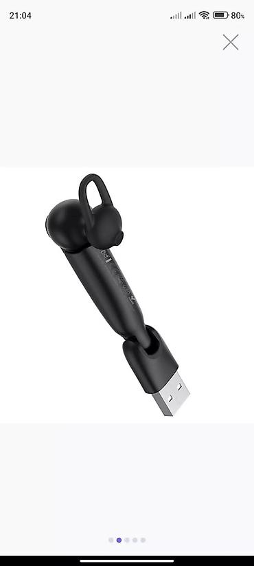 baseus w7: Hama/ENCOK (Baseus A05) Bluetooth mono qulaqlıq - Telefon zəngləri — 2