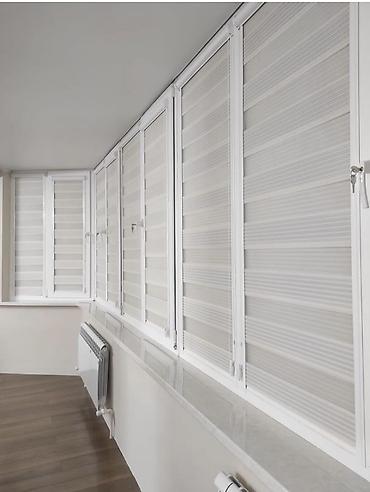 Жалюзи и рольшторы: Рулонные шторы «День‑Ночь» (зебра) - Тип: комбинированные рулонные — 14