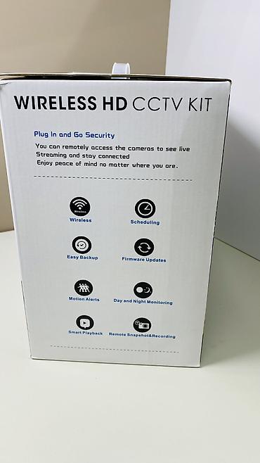 web camera: Комбо комплект видеонаблюдения — 4 беспроводные камеры + nvr +500 gb — 4