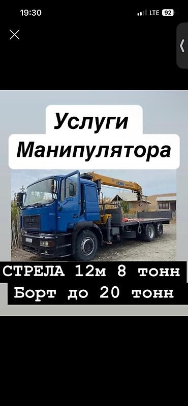 гидравлический прес: Стрела 12 м, 8 т, Борт 20000 кг — 1