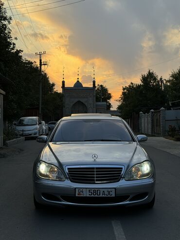 мерседес бенз унверсал: Mercedes-Benz S-Class: 2003 г., 5 л, Автомат, Бензин, Седан