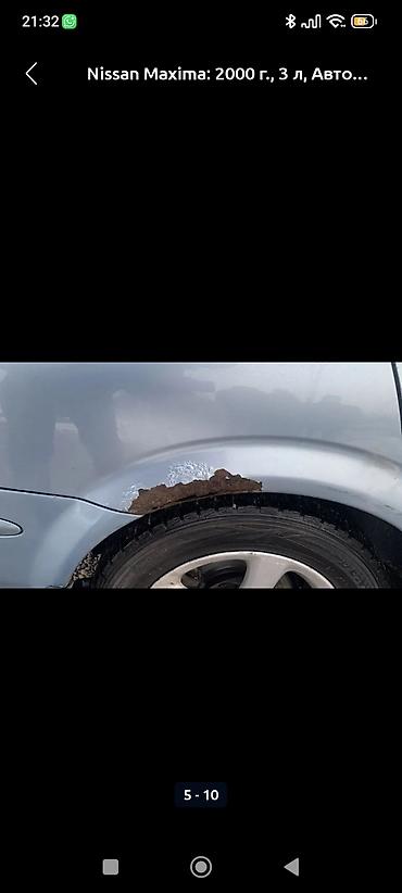 Nissan: Nissan Maxima: 2000 г., 3 л, Автомат, Бензин, Седан at lalafo.kg — 5 Nissan: Nissan Maxima: 2000 г., 3 л, Автомат, Бензин, Седан — 5