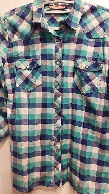 ps baletanke: Ženska karirana košulja – MODALINDA Fashion, veličina 42. - Kroj — 2