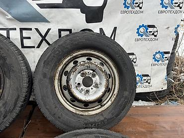 Колеса в сборе: Колеса в сборе 225 / 70 / R 15, Зима, Б/у, Комплект, Легкий коммерческий транспорт (C/LT), Железные, отверстий - 5 — 4