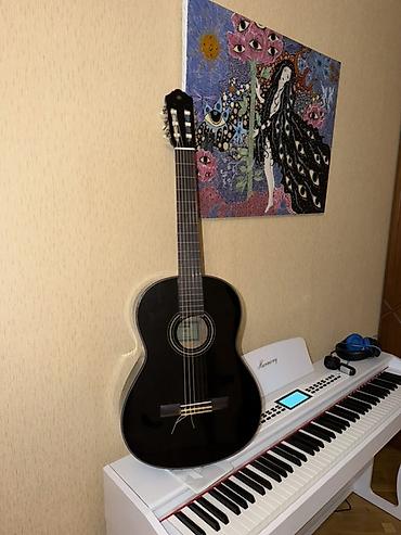 gitara klasik: Yamaha C40 klassik gitara – qara rəng 3 aydı alınıb - Model: Yamaha — 1