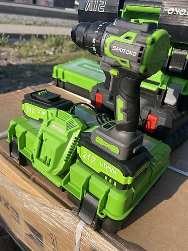 sds max: Аккумуляторный шуруповёрт /дрель SHUTOKO 21V - Питание: литий-ионный — 3