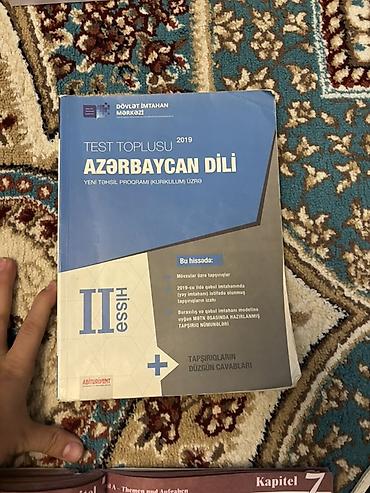 Тесты: Məhsul: “Test Toplusu – Azərbaycan dili, II hissə” (DİM, 2019), Yeni — 1
