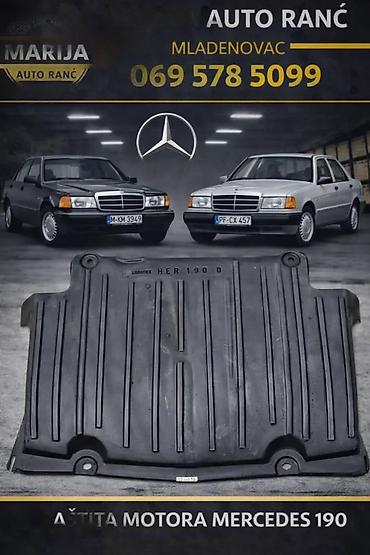 Zaštita motora: ZASTITA MOTORA MERCEDES 124 190 E KLASA W210 SUS PLEH PREDNJ | Sus — 5