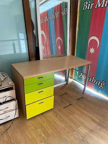 Ofis dəst mebeli: Aynur92👑 kod6959 Qiymet 1000 AZN -Ofis əşyaları komplekt şəkildə — 11