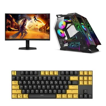 консоль для телефона: Компьютер, ядер - 6, ОЗУ 16 ГБ, Игровой, Новый, AMD Ryzen 5, NVIDIA GeForce GTX 1660 Ti, HDD + SSD