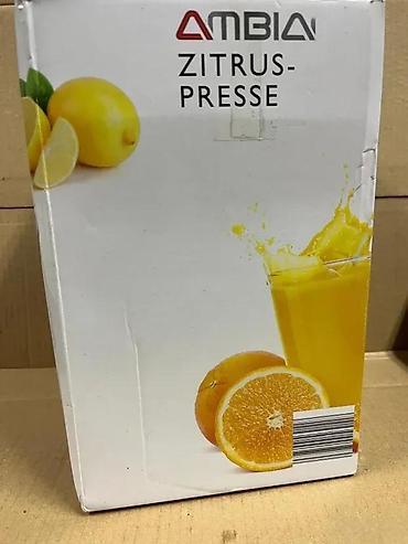 Sokovnici: Ambiano električna cediljka za citruse - Snaga: 60 W - — 6