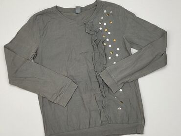 bluzka w paski: Blouse, Zara Kids, 10 years, 134-140 cm, condition - Good
