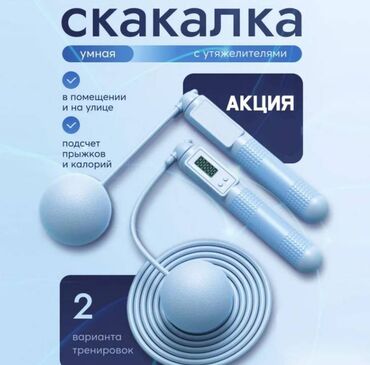 Другое для спорта и отдыха: Скакалка спортивная с электронным счетчиком Эта умная скакалка станет