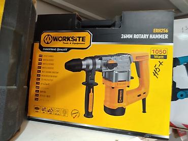 pereparatır: Worksite ERH256 26 mm Rotary Hammer - Güc: 1050 Watt - Sənaye sinfi — 1