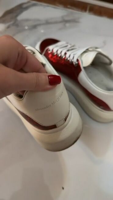 Women's Sneakers and athletic shoes: Ölçü: 37, rəng - Qırmızı, İşlənmiş — 10