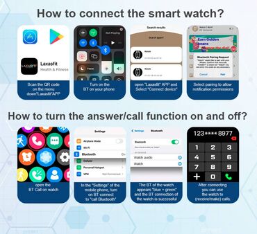 Ručni satovi: Nov pametni sat sa dva kaiša silikonskim i metalnim. Širina kaiša je — 2